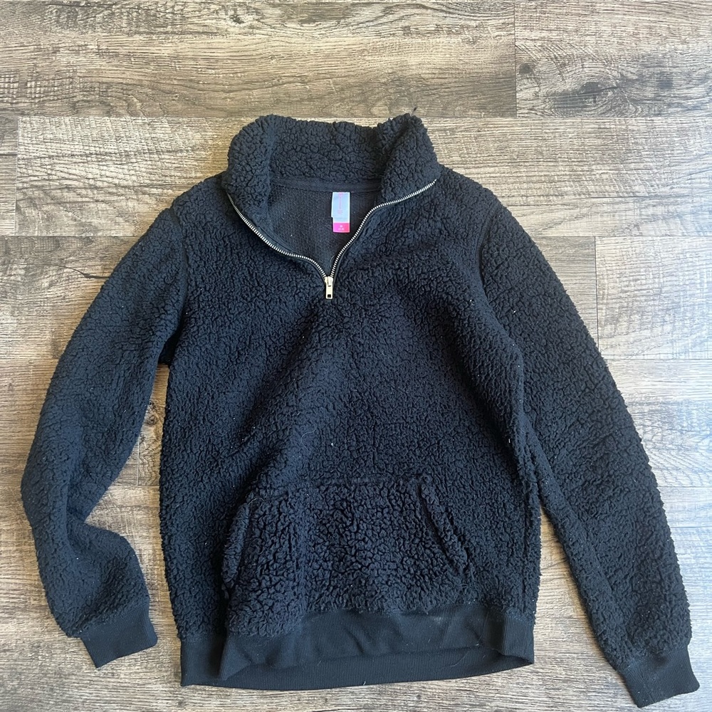 Quarter Zip Sherpa